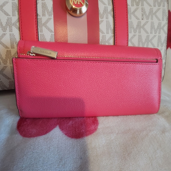 Kate Spade Envelop Wallet-Pink Peppe - Picture 7 of 11